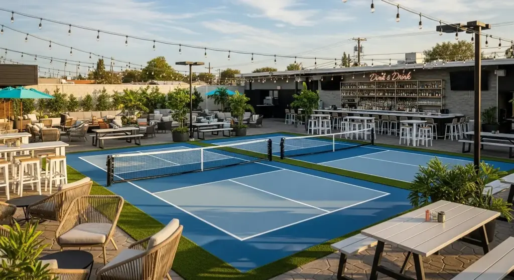 Building pickleball courts at bars: Cost, challenges & profit potential